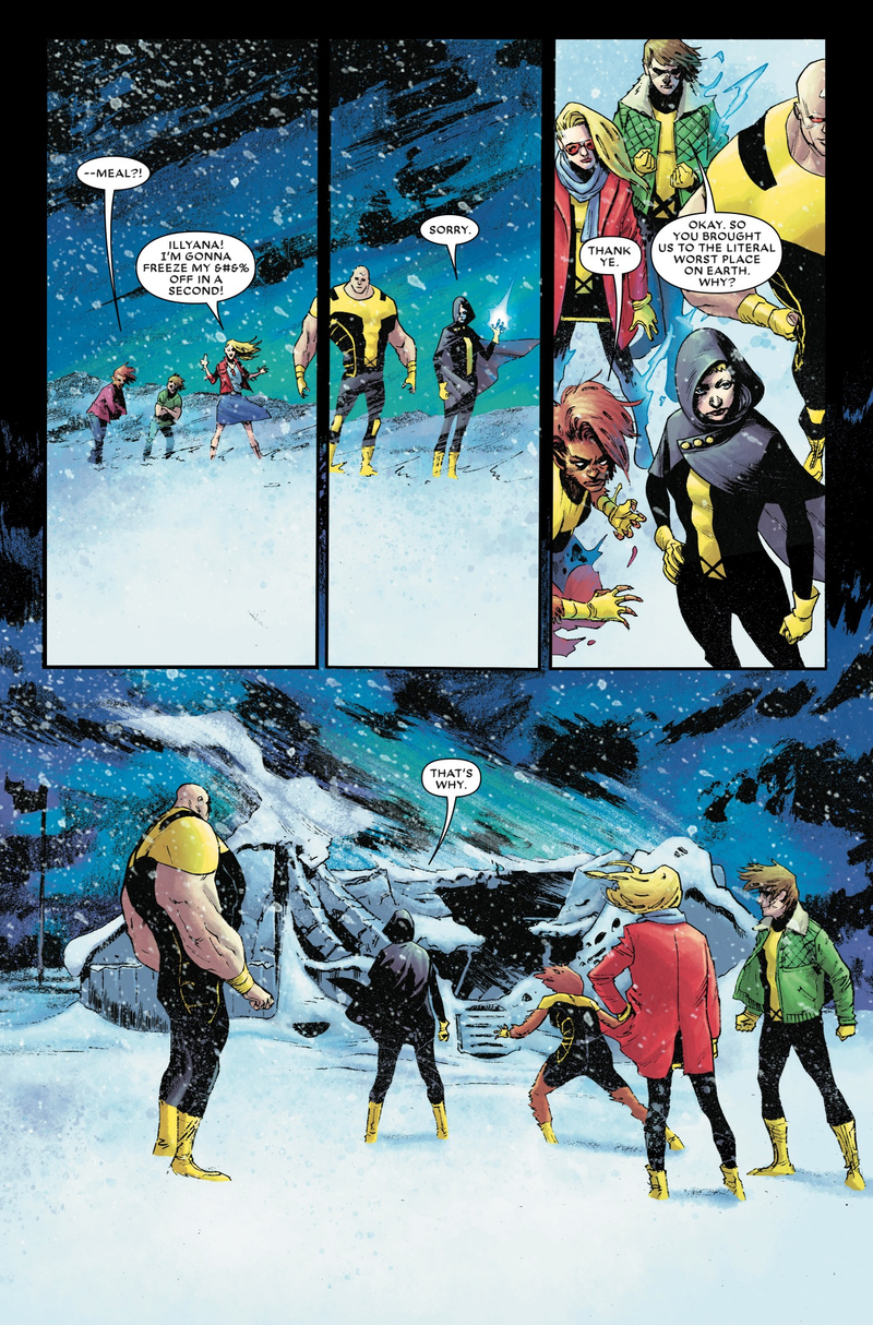 Illustration for article titled The New Mutants investigate an Arctic attack in this exclusive preview